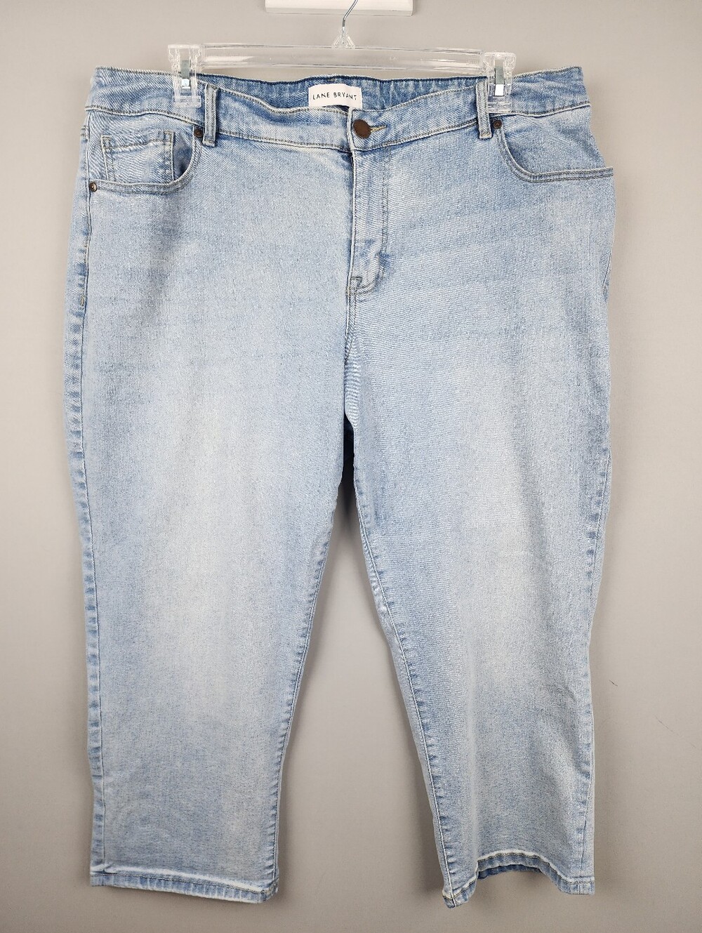 Lane Bryant Boyfriend Capris Mid Rise Sz 20